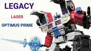 【期望落空?】Hunter黃的TF玩具介紹#231 LEGACY Leader class Laser Optimus prime傳承系列 無敵戰將 雷射柯博文