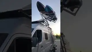 2020 Revel - RazerLift unit with fabricated kayak attachments by EV Detroit