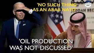 Saudi FM on oil, MidEast security after US Biden's controversial meeting with Crown Prince Mohammed