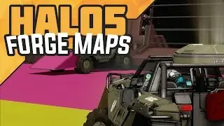 Halo 5 Forge Maps - Scootiee Scoop Arena (Minigame)