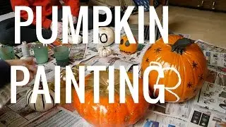 SBOOKTOBER | Pumpkin Painting