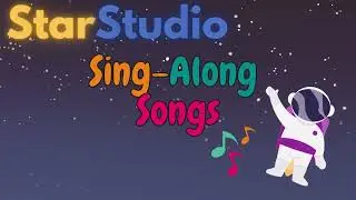 Kids Sing Along Songs Karaoke | Space Adventure Anthem | With Lyrics