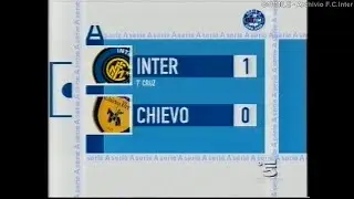 2005-06 (23^ - 05-02-2006) INTER-Chievo 1-0 [Cruz] Servizio 'Serie A' Canale5