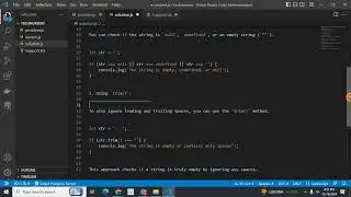 How to Check for an Empty, Undefined, or Null String in JavaScript