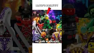 Ллойд ответственен за большинство злодеев в Ниндзяго???|#ninjago #ninjagolloyd #lego #shorts