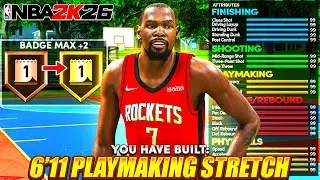 Новые МЕТА 6'11 STRETCH BIG BUILDS неостановимы после патча в NBA 2K26 BEST 6'11 BUILDS
