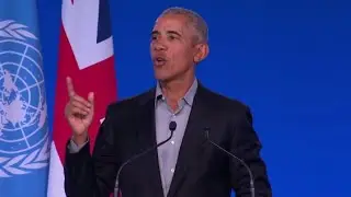 BARACK OBAMA'S FULL WONDERFUL SPEECH AT THE 26TH UNITED NATIONS CLIMATE CONFERENCE (COP26), GLASGOW!