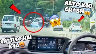 Ye kya ho gya aaj ki Ride pe😱||Accident?||Rider of Alto 🥵@The_Burner__