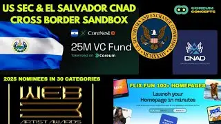 2025 WEB3 ARTIST AWARDS NOMINEES ANNOUNCED ❇️ SOLOTEX, CORENEST VC, COREUM & EL SALVADOR 📱
