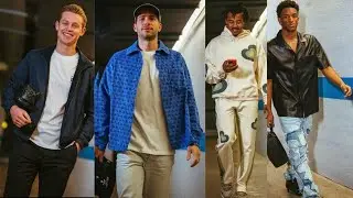 Matchday Outfit by Barca players | part 2🔵🔴#barcelona