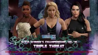 WWE 2K17 Jazz vs Trish Stratus vs Victoria Women's Championship WrestleMania XIX