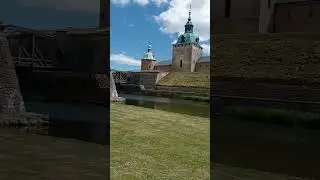 Кальмарский замок Швеция . средневековье.