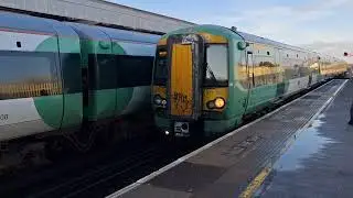 Southern Class 377 455 Electrostar Arriving into Barnham The 20th of January 2026