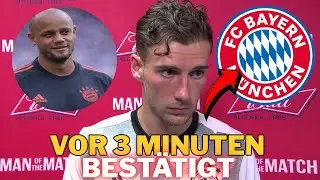 Leon Goretzka verabschiedet sich vom FC Bayern M&uuml;nchen. Krise. Max Eberl. Vincent Kompany.