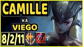 KIIN (CAMILLE) vs VIEGO - 8/2/11 KDA TOP GAMEPLAY - KR Ranked GRANDMASTER