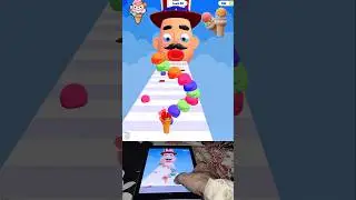 ice cream 🍨 stack run android ISO gameplay level-59 #shorts #games #viralgames