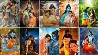 Lord Ram and mata sita HD dp and wallpaper || mata sita bhagwan ram image 🙏|| #dpz #image #lordram