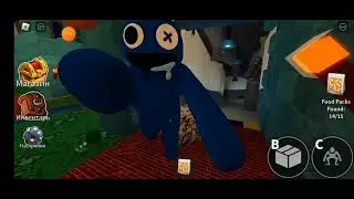 прохождение 1и 2 главы rainbow friend:)