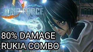 Rukia 80% Combo Guide | Jump Force