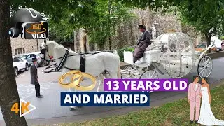 👰 Getting Married at 13 years Old 💒 | Traditional Marriage in the UK🐴🇬🇧