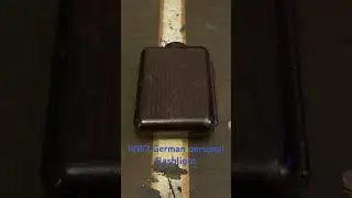 Ww2 German Personal Items. Handheld Flashlight. #fieldgear #german #history #military #ww2 #wwii