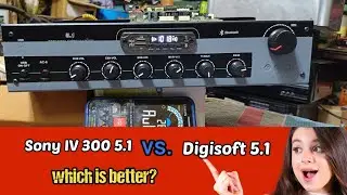 👉Low budget 5.1।Sony IV 300 5.1 vs. Digisoft 5.1 home theatre system।