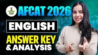 AFCAT ENGLISH PAPER 2026 | ANALYSIS AND DISCUSSION| FOR AFCAT