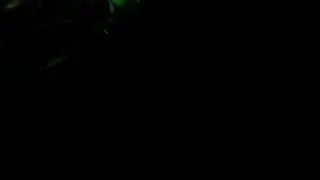 Blue Streak at night