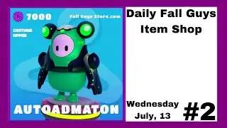 Fall Guys Item Shop | Wednesday, July 13 2022