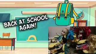 First day of School ! 🏫 New Teachers & New Class ?! 😱😰   Anna & Elsa Toddlers Go to Class 📚