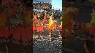 Colombiana Dancer On The Parade | Independence Day Cartagena 2023 #shortvideo #viral #independencia