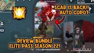 REVIEW BUNDLE ELITE PASS SEASON 22?! SOLO Vs SQUAD SCAR IS BACK!!