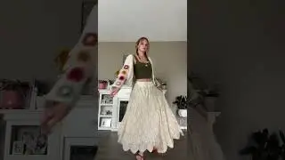 Vanilla Cream All Crochet Pattern Long Skirt in Cotton - #autumnvibes #autumnstyle #fallfashion