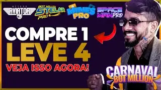 🔴PROMO&Ccedil;&Atilde;O Bot Million! Bot Million Stelar, M&eacute;todo Aviator Pro, Spaceman Pro, M&eacute;todo Mines Pro