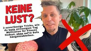 💪 3 Motivations-Booster: Wie du trotz stressigem Job noch Zeit f&uuml;r Fitness und Gesundheit findest.