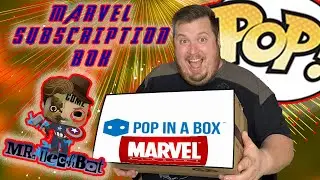 Marvel Pop In A Box February Funko Pop Subscription Box Unboxing | Bigger Box Than Normal