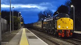 D213 TnT 47805 5Z93 East Usk to Crewe HS passing Wrenbury 17/12/23