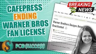 CafePress Ending Warner Brothers Fan License No More Big Bang Theory, Christmas Vacation, Elf, More