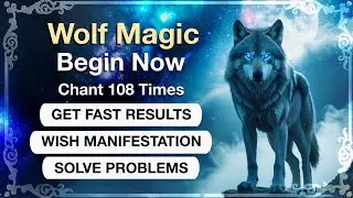 Wolf Magic Begin Now Chant 108 Times: Instant Miracles, Luck & 100% Results | Powerful Switchword