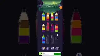 camping adventures Event 8 Love water color sort puzzle game | part one four 4 | 11-16 puzzle Level