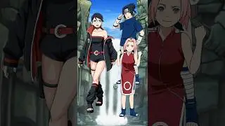 Boruto Characters and their Parents in Teen !! 🥰 #boruto