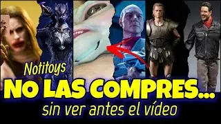 Notitoys escala 1/6 Black Panther, Aquiles, Negan, Startrek y Snydercut Joker & Superman Black suit