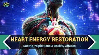 Blood Flow & Heart Energy Restoration &ndash; Soothe Palpitations & Anxiety &ndash; 639 Hz Healing Frequencies