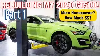 More HP & Cost to BUILD my Blown 2020 GT500? *Part 1