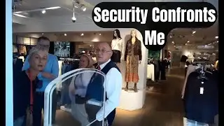 Unexpected Security Encounter While Filming in Public | Raw Footage