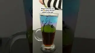 Colour changing tea