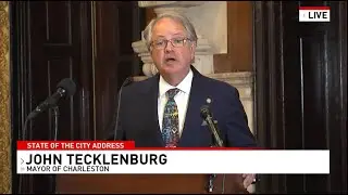 Charleston Mayor John Tecklenburg delivers the 2022 State of the City Address