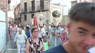 Villafranca, Procesión Virgen del Carmen, 16-07-2025
