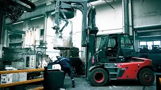 LINDIG F&ouml;rdertechnik liefert spezialisierten 14 Tonnen Gabelstapler an Trimet Aluminium SE