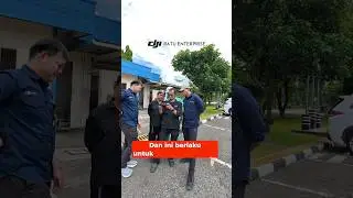 Sinyal Remote DJI Keluar Dari Tengah Antena